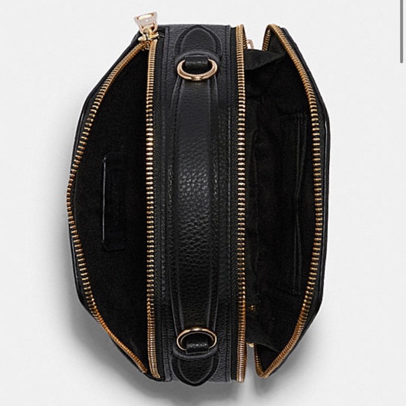 coach hexagonal crossbody